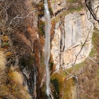 Водопад бовска скакля - горна част