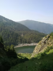 Сухото езеро гледано от лятната пътека