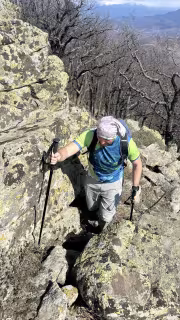 Аз из скалите на малешевска планина