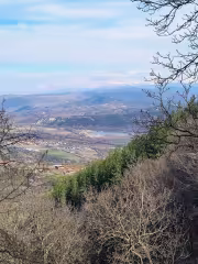 Гледка към Крупник от склоновете на Малешевска планина