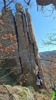 Скала част от мегалитното светилище света мина
