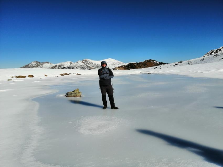 На леденото езеро На леденото езеро