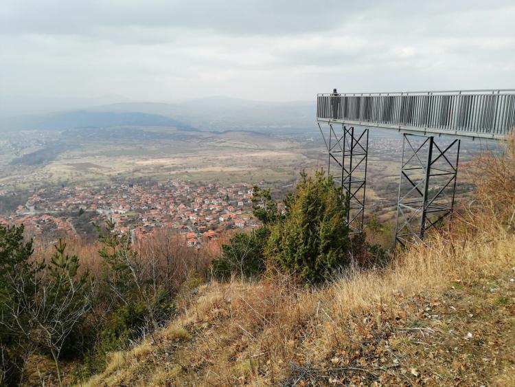 Панорамна площадка село Бистрица, Дупница