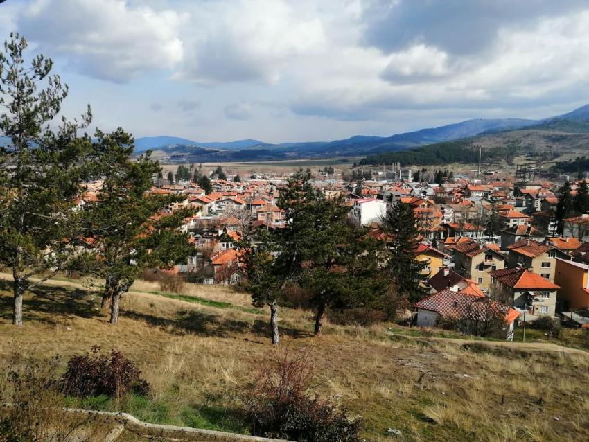 Велинград от високо