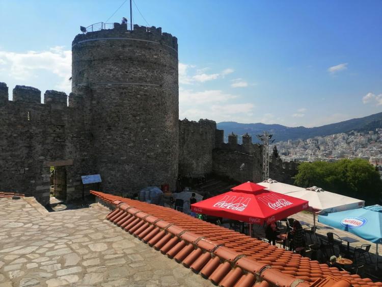 Крепостта в Кавала