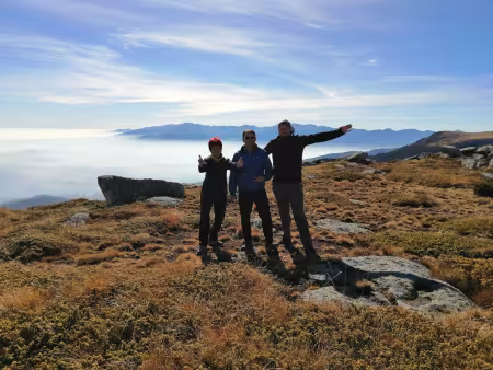 До Малък Мечи връх и Герман