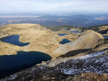 Изглед към Седемте Рилски Езера