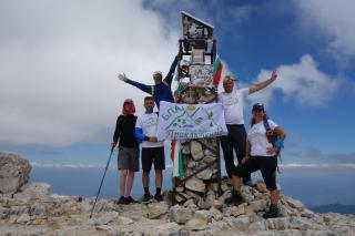 Climbing Vihren via the Djamdjiev Ridge