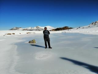 На леденото езеро