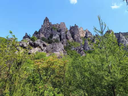 скални образувания в Шегава